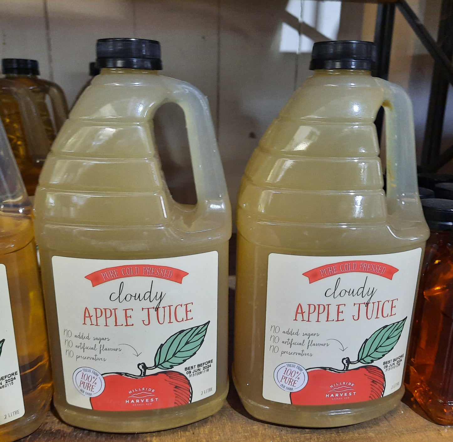Hillside Harvest Cloudy Apple Juice (2L)
