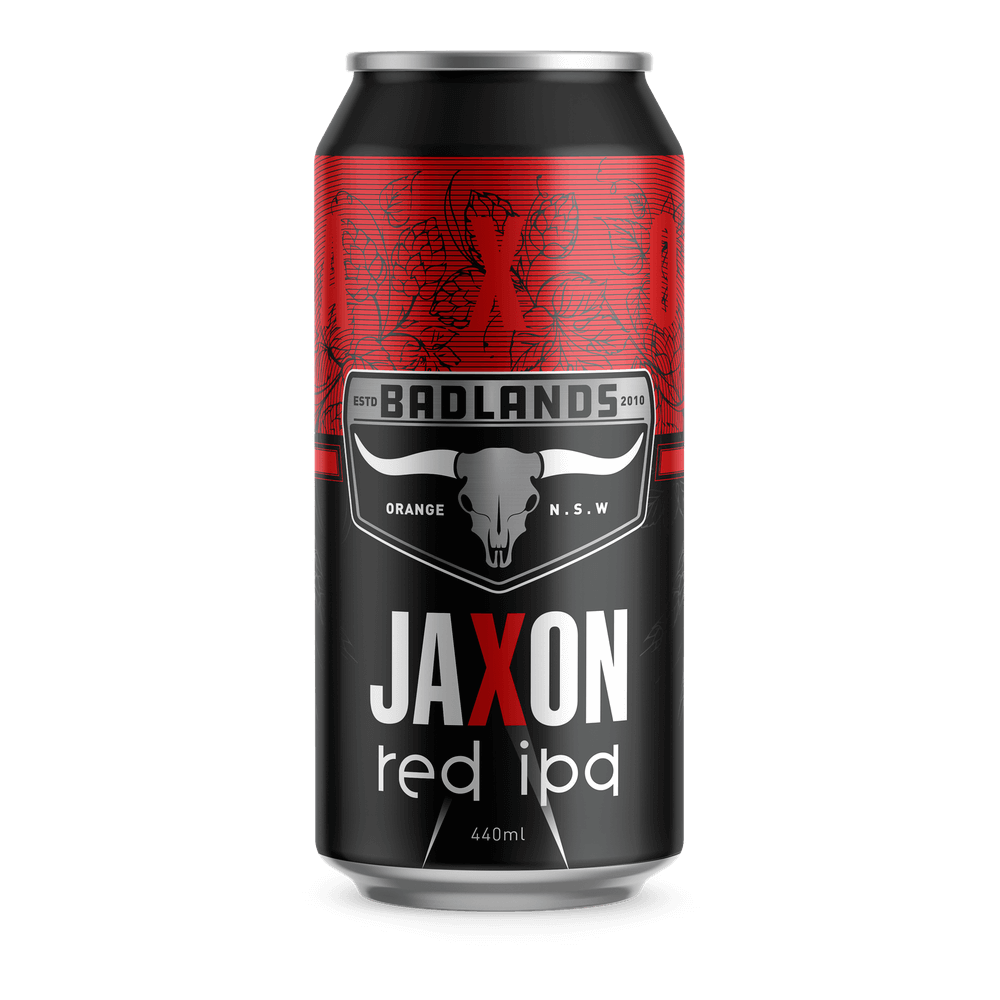 Badlands Brewery Jaxon Red IPA - Single
