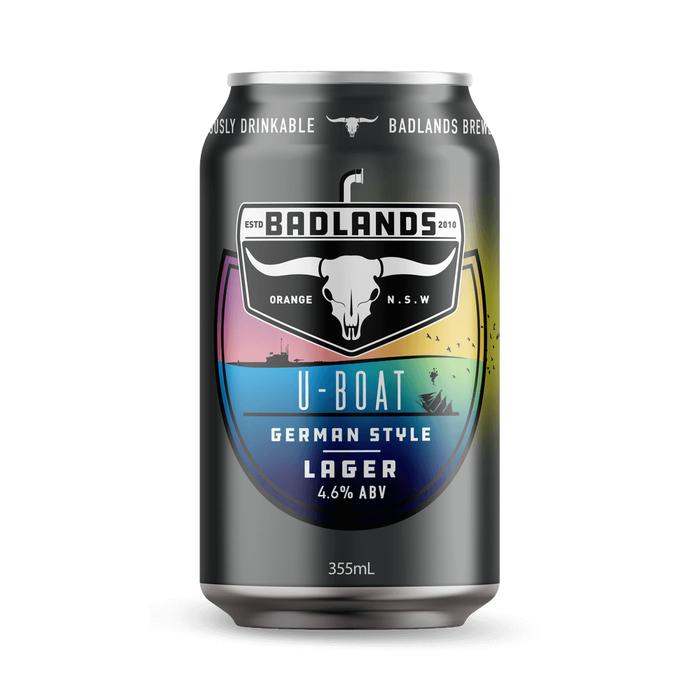 Badlands Brewery 'UBoat' Marzen Lager - 6 Pack