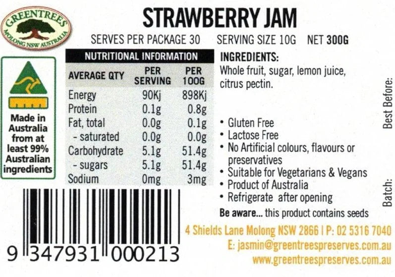 Strawberry Jam (300g)