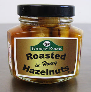 Roasted Hazelnuts in Honey (200g)