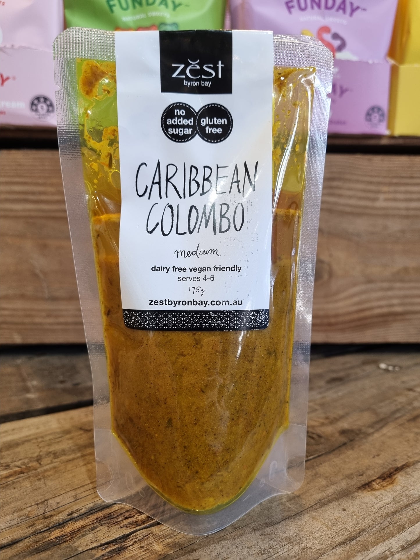 Zest Caribbean Colombo Curry Paste (175g)