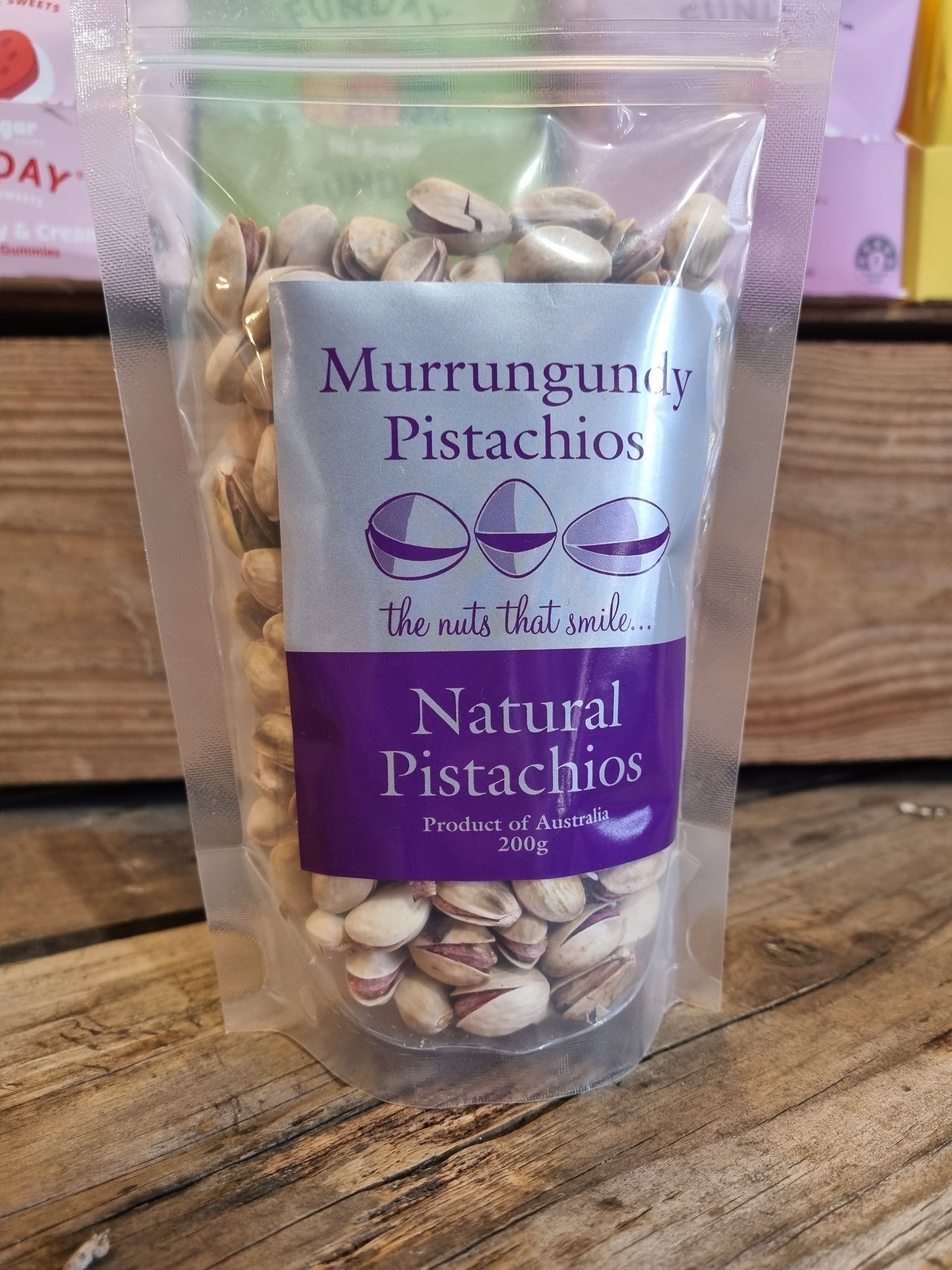Murrungundy Natural Pistachios (200g)