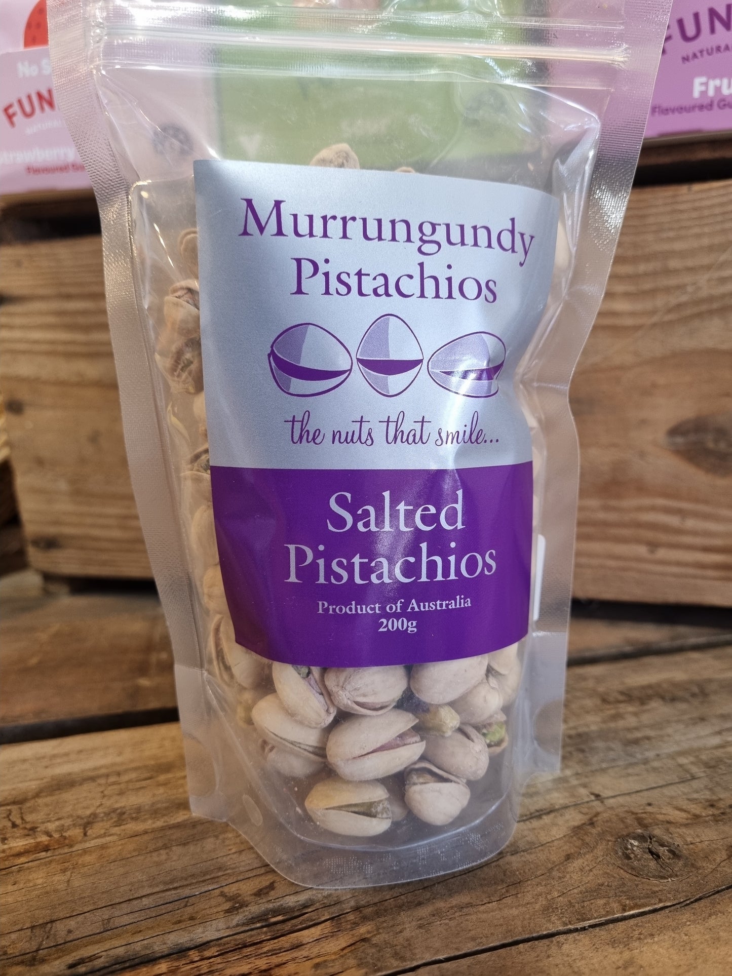 Murrungundy Salted Pistachios (200g)