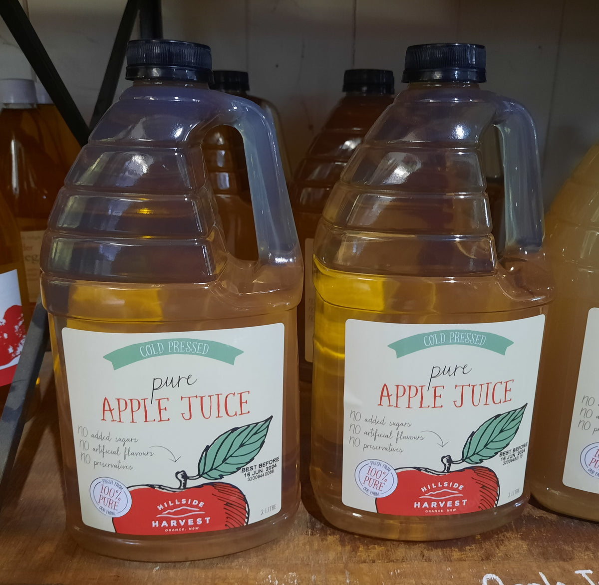 Hillside Harvest Clear Apple Juice (2L)