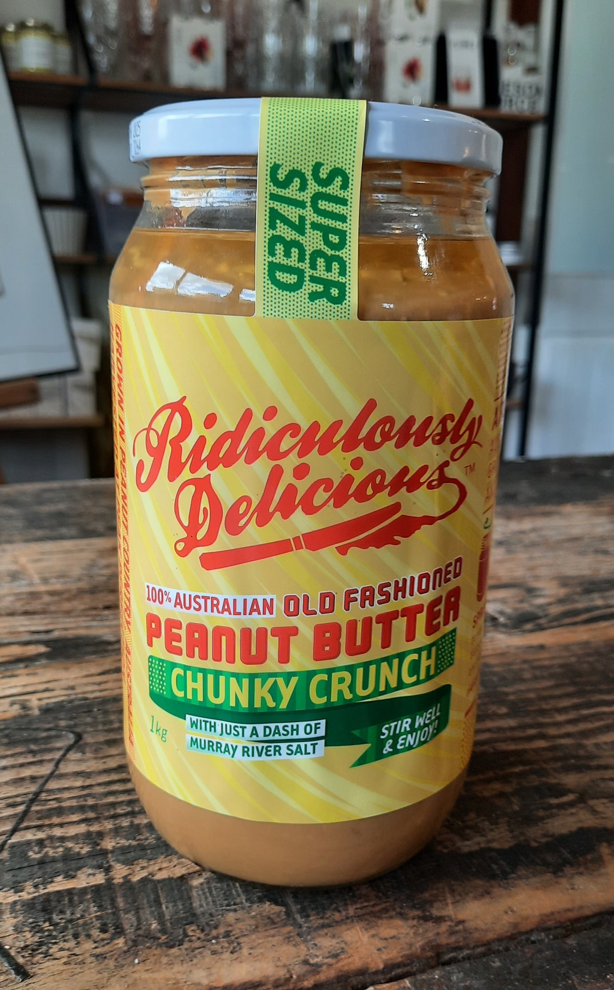 Ridiculously Delicious Chunky Crunch Peanut Butter