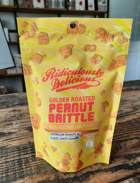 Ridiculously Delicious Peanut Brittle