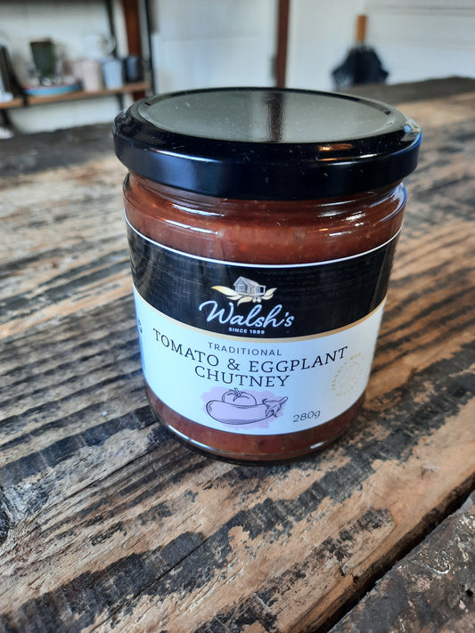 Walsh's Traditional Tomato & Eggplant Chutney