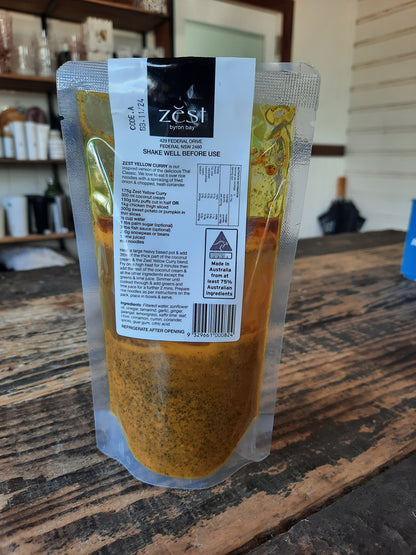 Zest Yellow Curry Paste