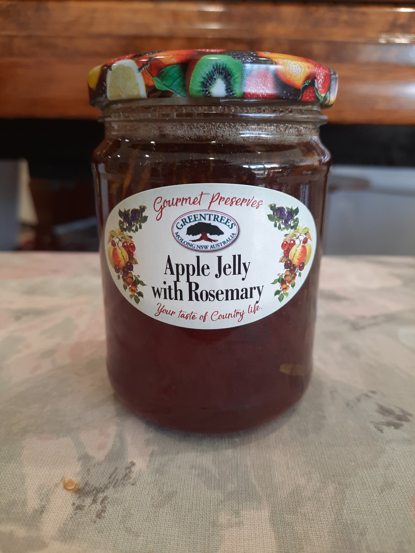 Apple Jelly with Rosemary