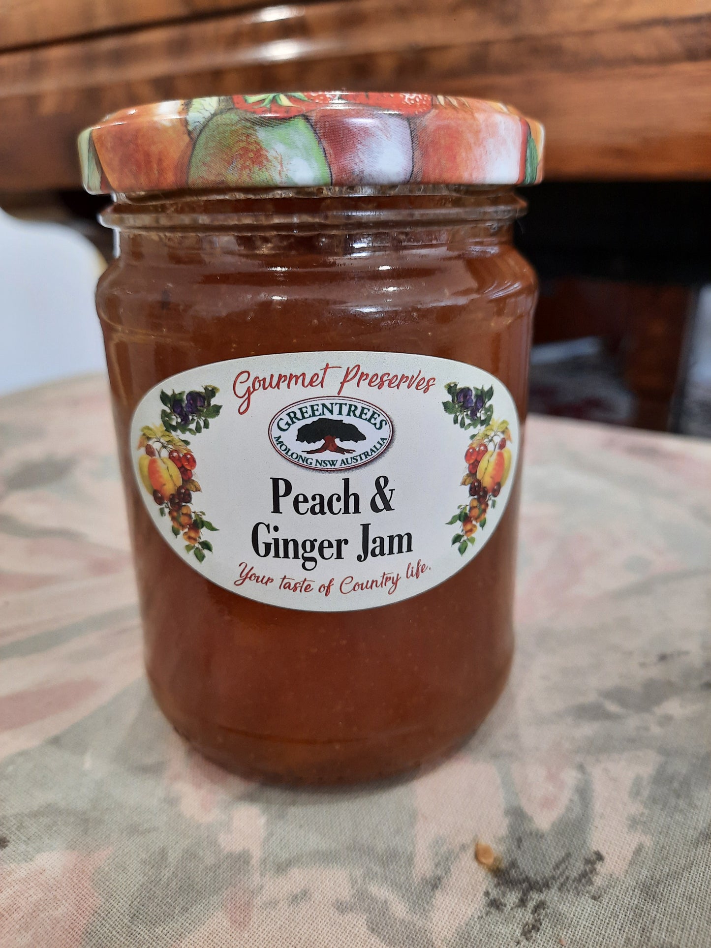 Peach & Ginger Jam