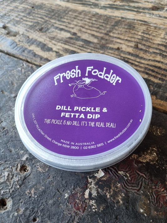 Fresh Fodder Dill Pickle & Fetta Dip 200g