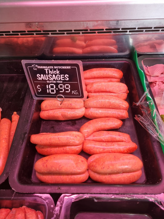 Thick Sausages - Gluten Free