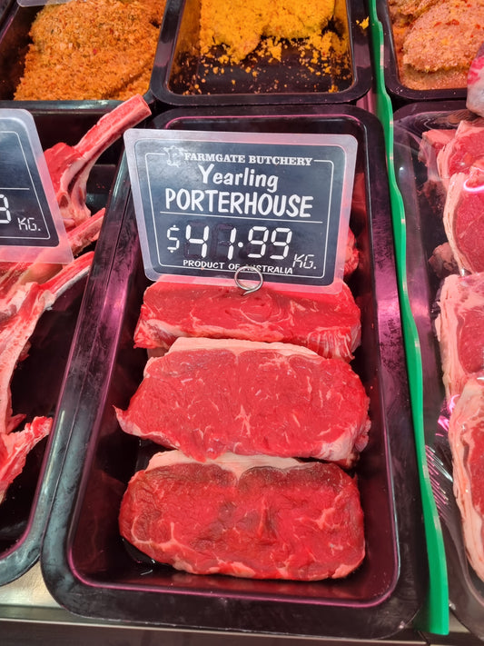 Yearling Porterhouse Steak