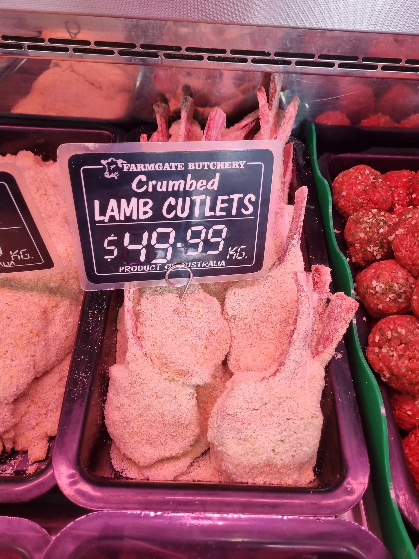 Crumbed Lamb Cutlets