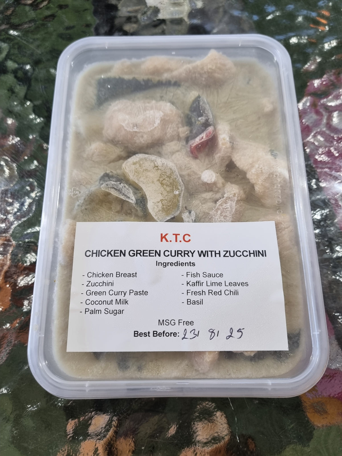 Kruathai Canowindra Chicken Green Curry w/ Zucchini