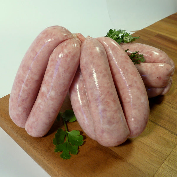 Cumberland Pork Sausages (12 chipolatas, 500g) (Available Fridays)