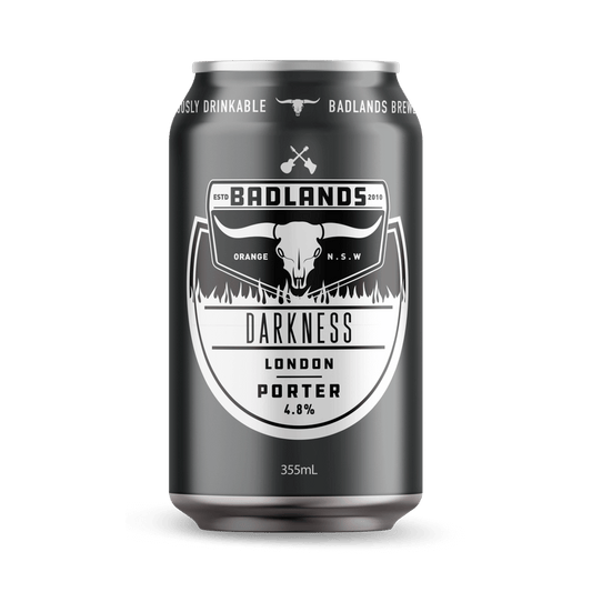 Badlands Brewery The Darkness Porter - 6 Pack