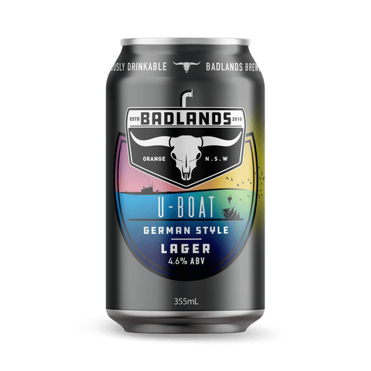 Badlands Brewery 'UBoat' Marzen Lager - 6 Pack