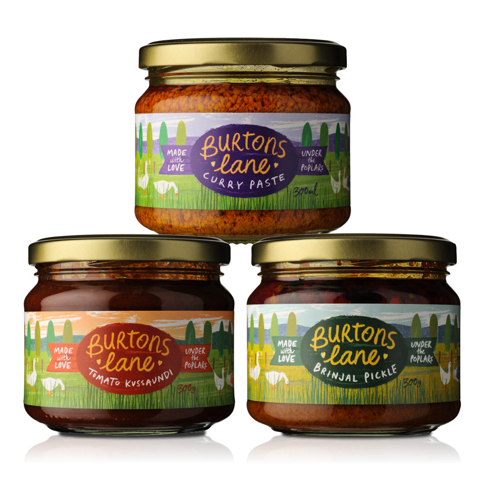 Burton's Lane Tasting Trio (3 x 300g jars)