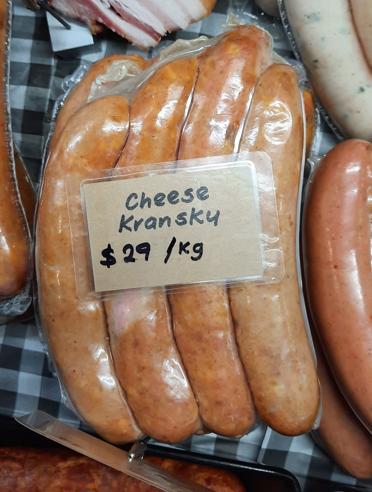Cheese Kransky (4 pack)