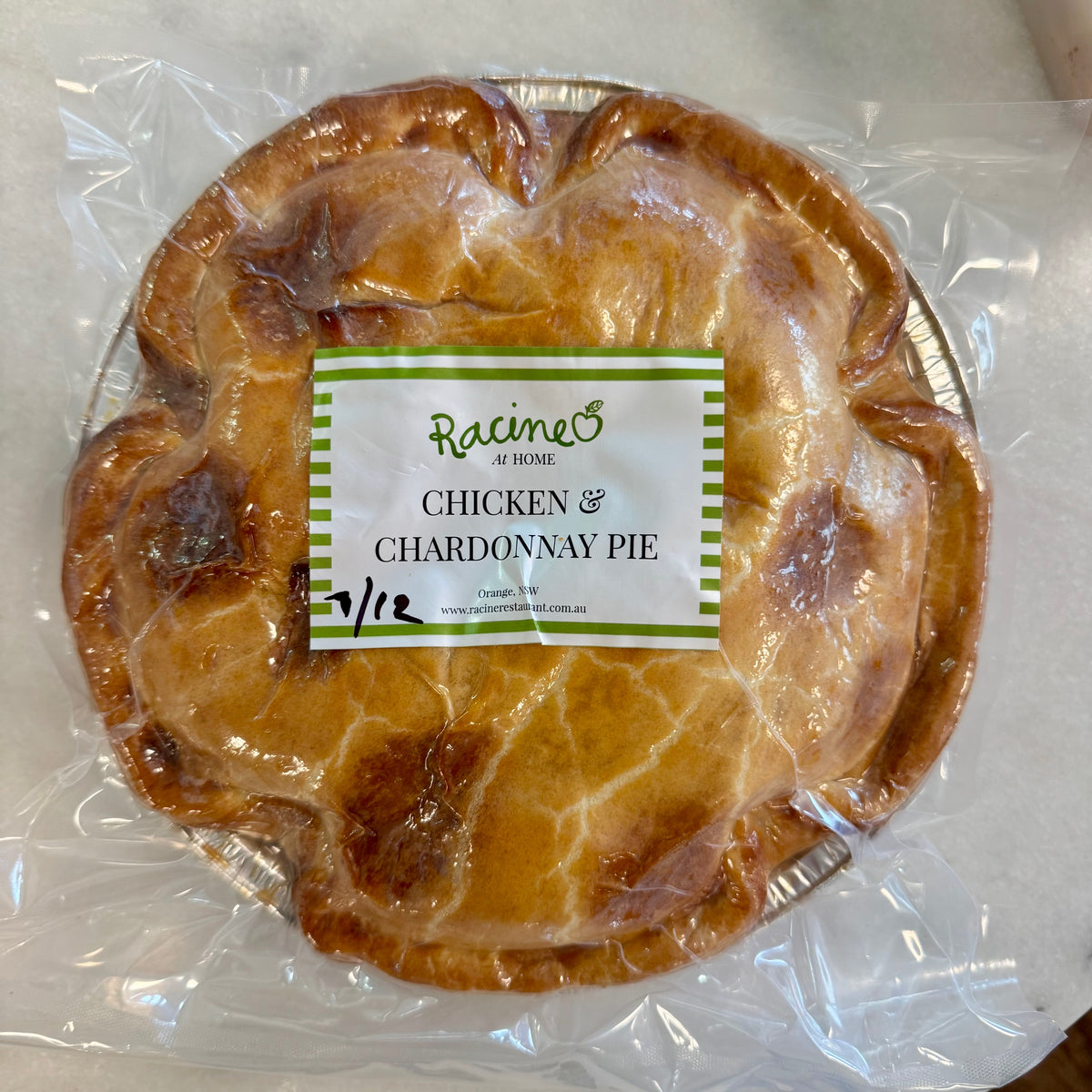 Chicken & Chardonnay Pie (ea)