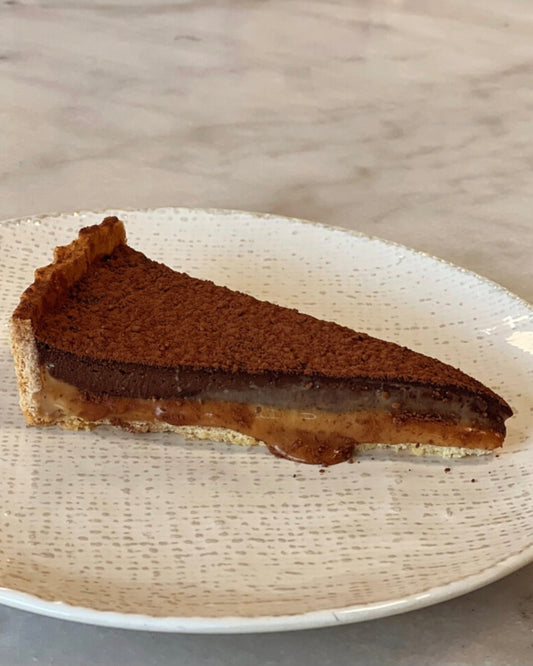 Choc Caramel Tart - Slice (ea)