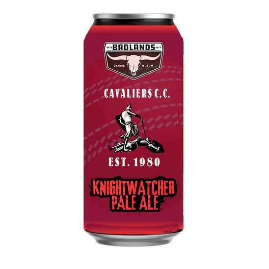 Badlands Brewery x Cavaliers C.C 'Knightwatcher' Pale Ale - 4 Pack