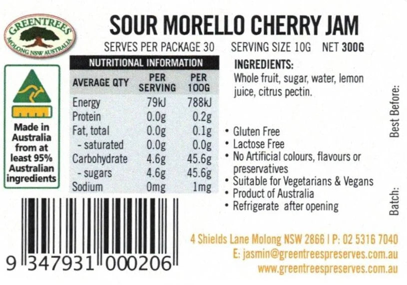 Sour Morello Cherry Jam