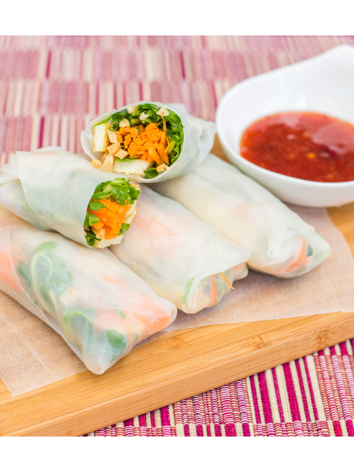 Char Siu Rice Paper Roll Recipe Kit (12-16 rolls)