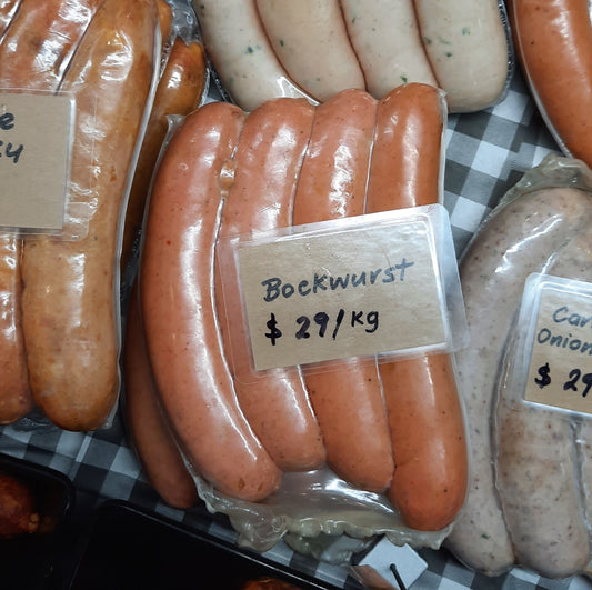 Bockwurst 4 pack