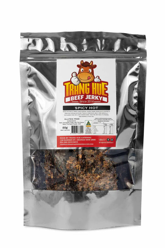 Beef Jerky - Lemongrass Spicy Hot (85g)