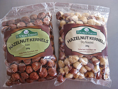 Dry Roasted Hazelnut Kernels (100g)