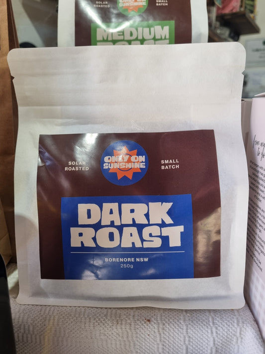Only On Sunshine Dark Roast Coffee Beans (250g)