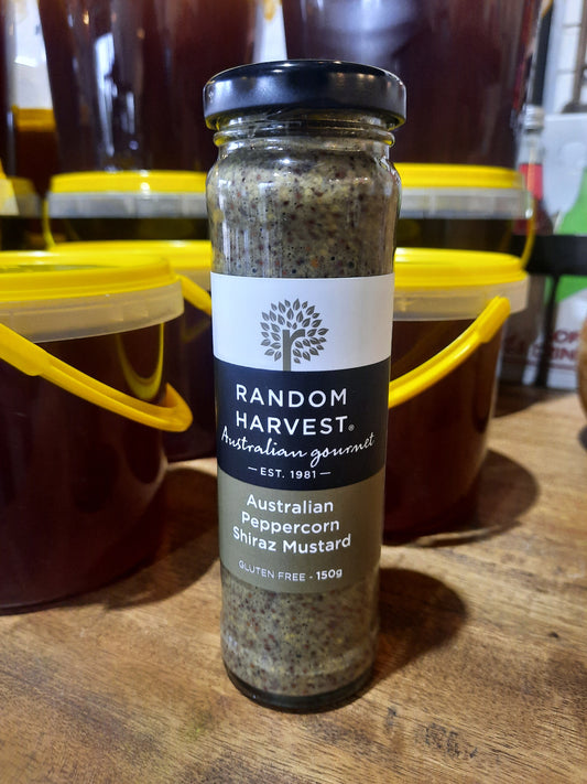 Random Harvest Australian Peppercorn Shiraz Mustard