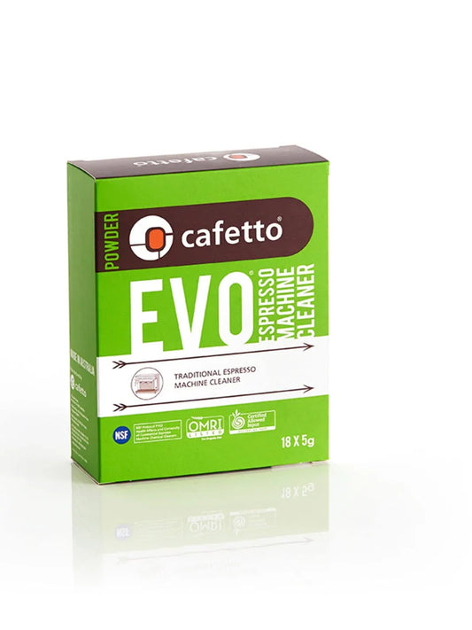 Cafetto EVO Organic Espresso Machine Cleaning Powder satchets